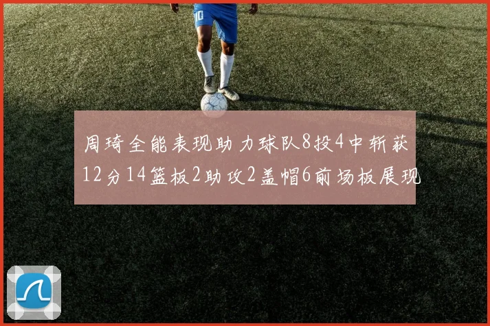 周琦全能表现助力球队8投4中斩获12分14篮板2助攻2盖帽6前场板展现实力